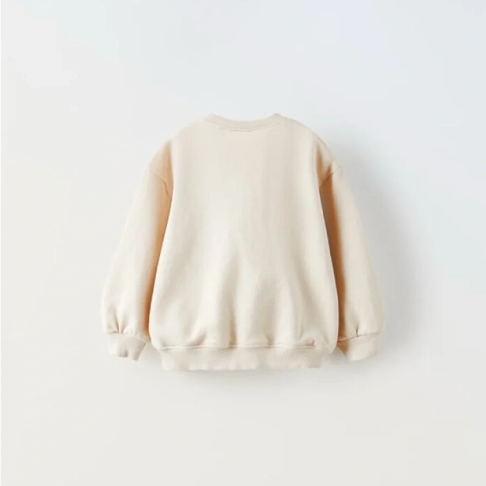 ZARA | favorite friends always joy tiger crew neck sweatshirt